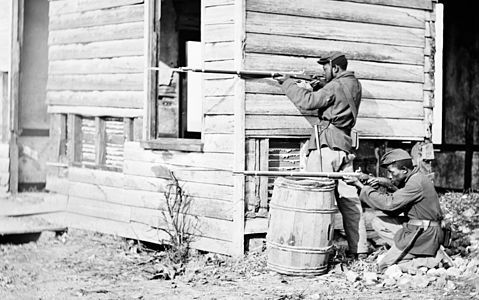 African-American Civil War soldiers, author unknown (edited by Durova)