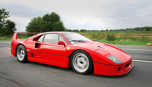 Ferrari F40, by Will ainsworth (edited by Bob Castle)