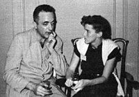 MacLean and Fritz Leiber at the 1952 World Science Fiction Convention