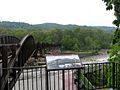 Ohiopyle Low Bridge from the site of the restored railway station