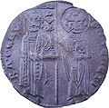 A coin by Ranieri Zena (1253-1268) - obverse