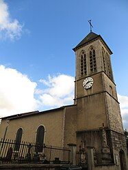 The church in Rosières-en-Haye