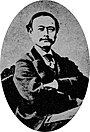 Kawaji Toshiyoshi in Western clothing.