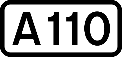 File:UK road A110.svg