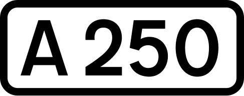 File:UK road A250.svg