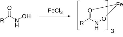 chelation with iron