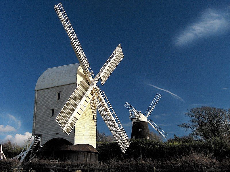 File:Clayton Windmills, Sussex.jpg