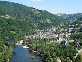 Entraygues and the Truyère River