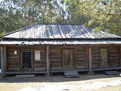 Barn for the night for exiles, Khorinsky District