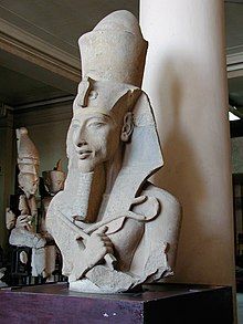 Statue of Akhenaten at the Egyptian Museum