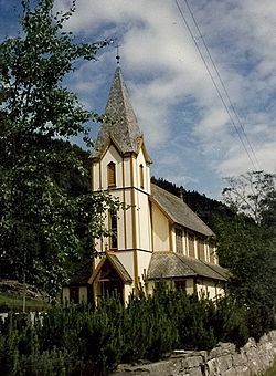 View of Kyrkjebø Church