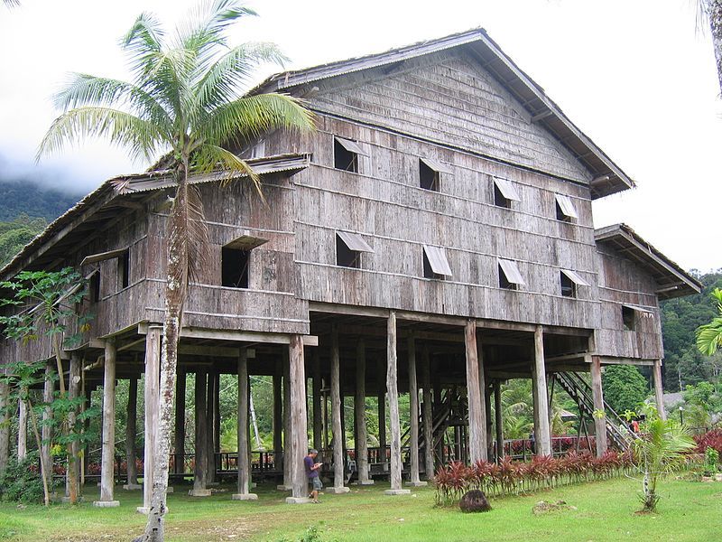 File:Melanau house, Sarawak.jpg