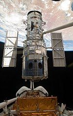 STS-125 servicing Hubble in 2009