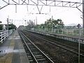 View of station platforms