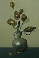 Still Live with Gilded Flowers, c. 1925–30, private collection