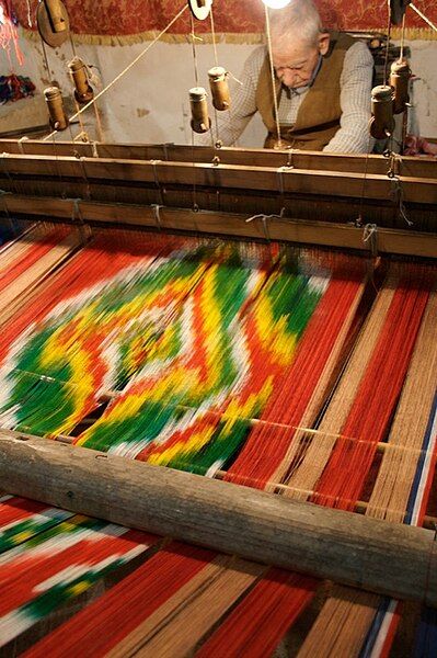 File:Yazd man weaving.jpg