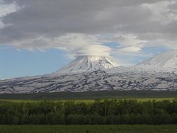 Klyuchevskoy Volcano, Milkovsky District