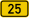 Bundesstraße 25 number.svg