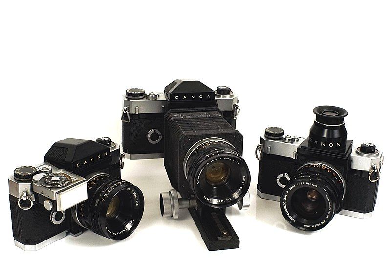 File:Canonflex camera trio.jpg