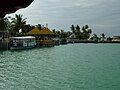 The Dharavandhoo break-water harbour jetty in 2012, prior to renovation