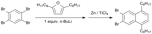 File:Dibromdioctylnaphthalin aus 1,2,4,5-Tetrabrombenzol.svg