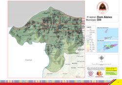 Official map of the Administrative post