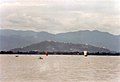 View from the west, on the River Irrawaddy