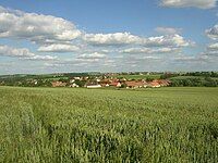 Agricultural landscape near Makotřasy