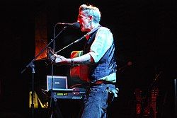 Merz (Conrad Lambert) performing at Joe's Pub, New York City, 17 September 2008