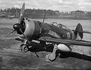 A Finnish Air Force VL Myrsky II in 1944