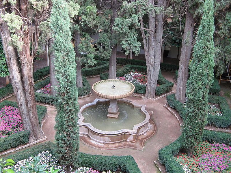 File:Alhambra Garden.JPG