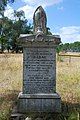 William Barak's grave and headstone at Coranderrk cemetery