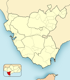 Torre del Fraile is located in Province of Cádiz