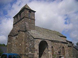 The church in Saint-Hippolyte