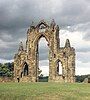 The eastern gable wall of Gisborough Priory