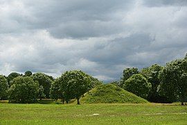 Bitgum's "Hege Wier", remains of one of 5 stins, or medieval castles in Friesland