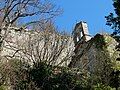 The church of St. Hadrian and walls of the third terrace