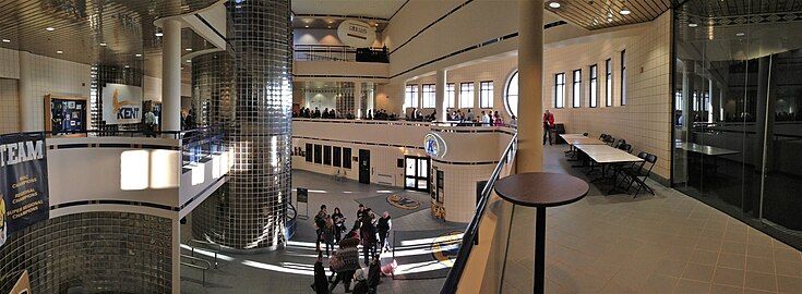 Main lobby panorama, January 2015