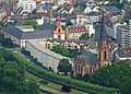 Museumsufer (Museum riverside) part I, with Dreikönigskirche