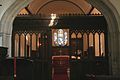 Rood screen and altar