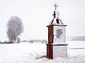 Village in winter.