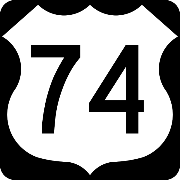 File:US 74 (1961).svg