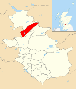 Location of the ward