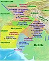 Afghanistan region (303 BC).