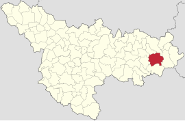 Location in Timiș County