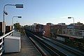 The original Garfield station before reconstruction in October 2000