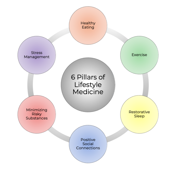 File:Lifestyle Medicine Pillars.png