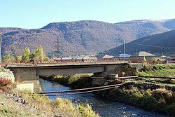 Bridge crossing into the village of Marmarik.