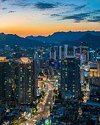 Dusk over Myeongdong (2018)