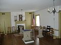 Upstairs meeting room, where the Grand Lodge of Indiana was founded.